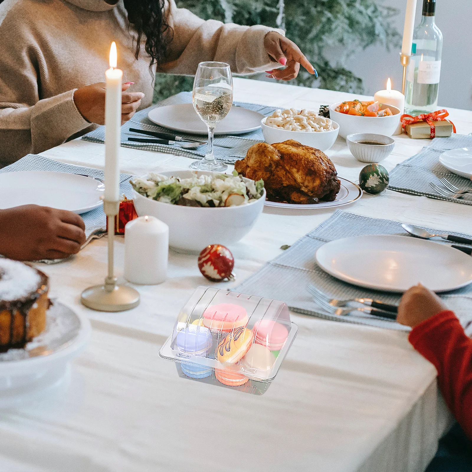 50Pcs Disposable Dessert Packing Box Simple Design for Secure Food Storage Perfect for Bakery Pastry and Home Kitchen Use
50Pcs Disposable Dessert Packing Box Simple Design for Secure Food Storage Perfect for Bakery Pastry and Home Kitchen Use