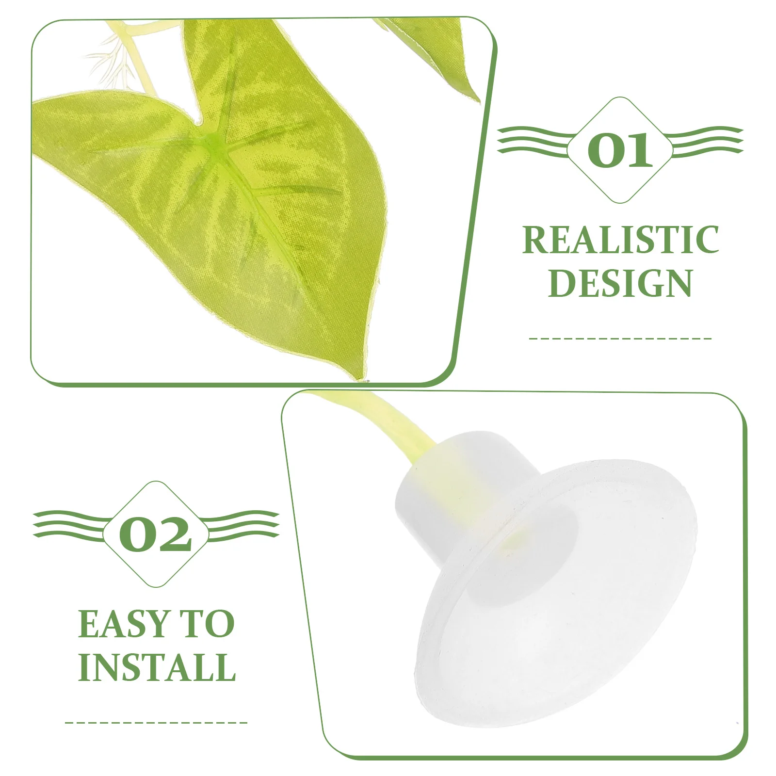 2pcs Leaf Hammock For Betta Fish Breeding Spawning Habitat Suction Cup Aquarium Resting Bed Fish Hideout Decor 
2pcs Leaf Hammock For Betta Fish Breeding Spawning Habitat Suction Cup Aquarium Resting Bed Fish Hideout Decor
