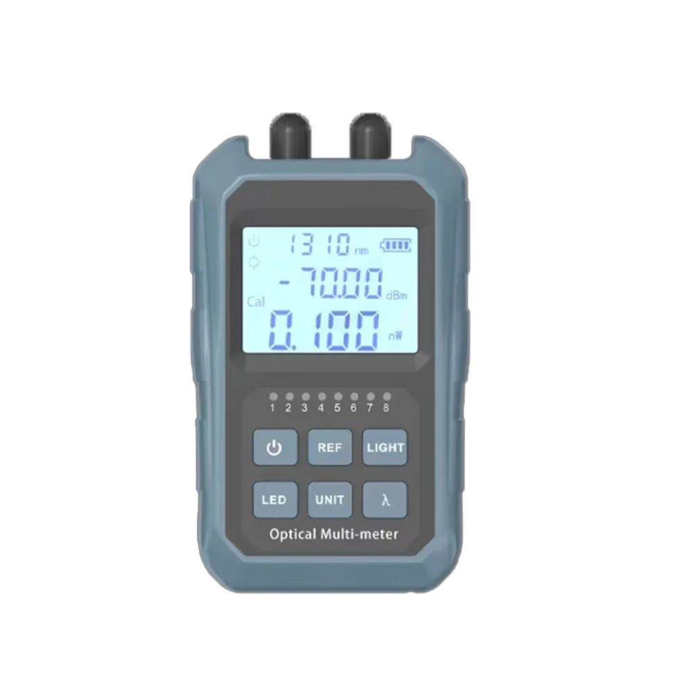 15KM Green Laser Optical Power Meter Multimeter 9 Wavelengths Network Tester LED Flashlight Type-C Rechargeable
15KM Green Laser Optical Power Meter Multimeter 9 Wavelengths Network Tester LED Flashlight Type-C Rechargeable
