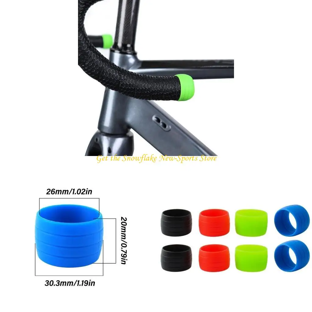 E56d 2pcs Силиконовый велосипедный руль ленты фиксируют силиконовые кольца.
E56d 2pcs Силиконовый велосипедный руль ленты фиксируют силиконовые кольца.