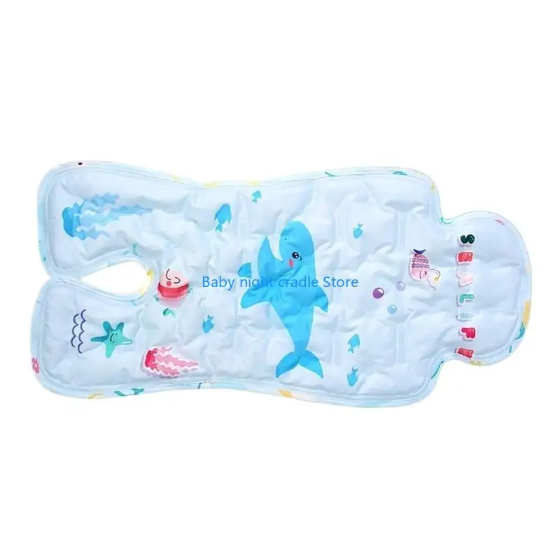 J2FF Baby Strollers Cushion Toddlers Pushchair Liner Summer Ice Cooling Pad Baby Pram Cushion with Cartoon Pattern
J2FF Baby Strollers Cushion Toddlers Pushchair Liner Summer Ice Cooling Pad Baby Pram Cushion with Cartoon Pattern