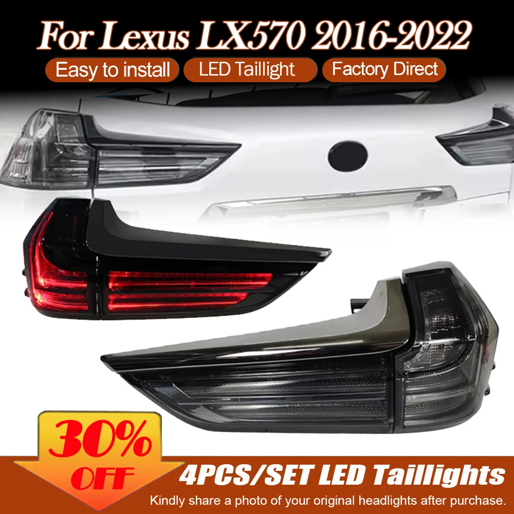 Для Lexus LX 570 2016-2019 автомобильные задние фонари в сборе, обновленные автоматические задние задние фонари, динамический стример, стоп-сигнал, светодиодные фонари, аксессуары
Для Lexus LX 570 2016-2019 автомобильные задние фонари в сборе, обновленные автоматические задние задние фонари, динамический стример, стоп-сигнал, светодиодные фонари, аксессуары