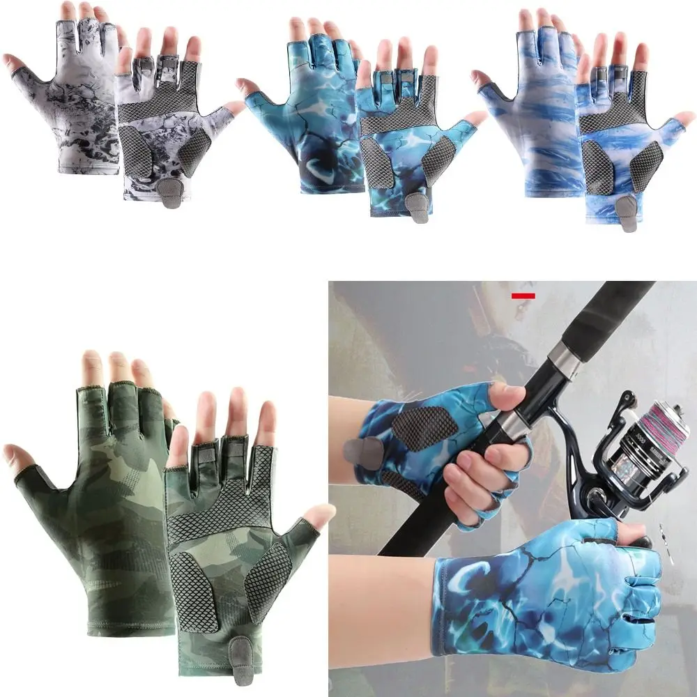 Spring Summer Ice Silk Gloves Half-finger Gloves Sun Protection Anti Slip Cycling Gloves UV Protection Breathable Fishing Gloves
Spring Summer Ice Silk Gloves Half-finger Gloves Sun Protection Anti Slip Cycling Gloves UV Protection Breathable Fishing Gloves