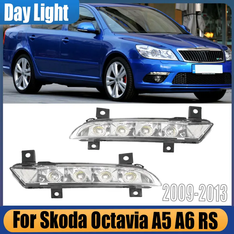 Для Skoda Octavia A5 A6 RS 2009 2010 2011 2012 2013, автомобильные фары, светодиодные DRL, передний бампер, дневные ходовые огни, противотуманные фары, Стайлинг автомобиля
Для Skoda Octavia A5 A6 RS 2009 2010 2011 2012 2013, автомобильные фары, светодиодные DRL, передний бампер, дневные ходовые огни, противотуманные фары, Стайлинг автомобиля