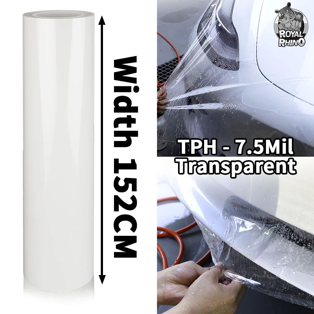 Width 152CM TPH Paint Protection Film PPF Clear Car Vinyl Wrap Body Scratch Resistant Healing Invisible Car Bra for Auto Vehicle
Width 152CM TPH Paint Protection Film PPF Clear Car Vinyl Wrap Body Scratch Resistant Healing Invisible Car Bra for Auto Vehicle