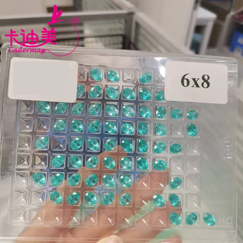 Neon Blue Lab Grown Yttrium Aluminum Garnet Paraiba Color Loose Stone With Inclusions Oval Cut YAG AGL For Fine Jewelry Making
Neon Blue Lab Grown Yttrium Aluminum Garnet Paraiba Color Loose Stone With Inclusions Oval Cut YAG AGL For Fine Jewelry Making
