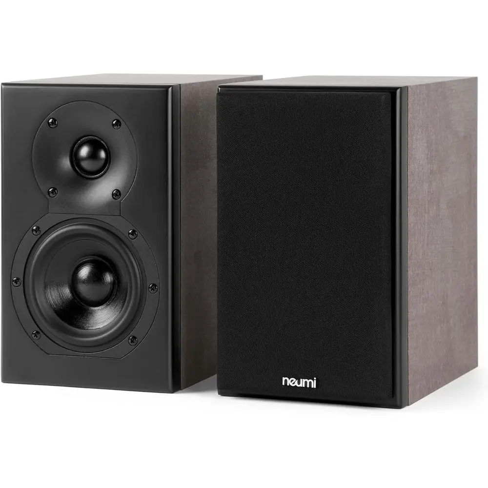 NEUMI Silk 4 Compact 2-Way Bookshel Speakers, Stereo Pair, Home, Oice, Theater Surround Sound, 4 Inch Wooer, 1 Inch Silk Dome Tw
NEUMI Silk 4 Compact 2-Way Bookshel Speakers, Stereo Pair, Home, Oice, Theater Surround Sound, 4 Inch Wooer, 1 Inch Silk Dome Tw