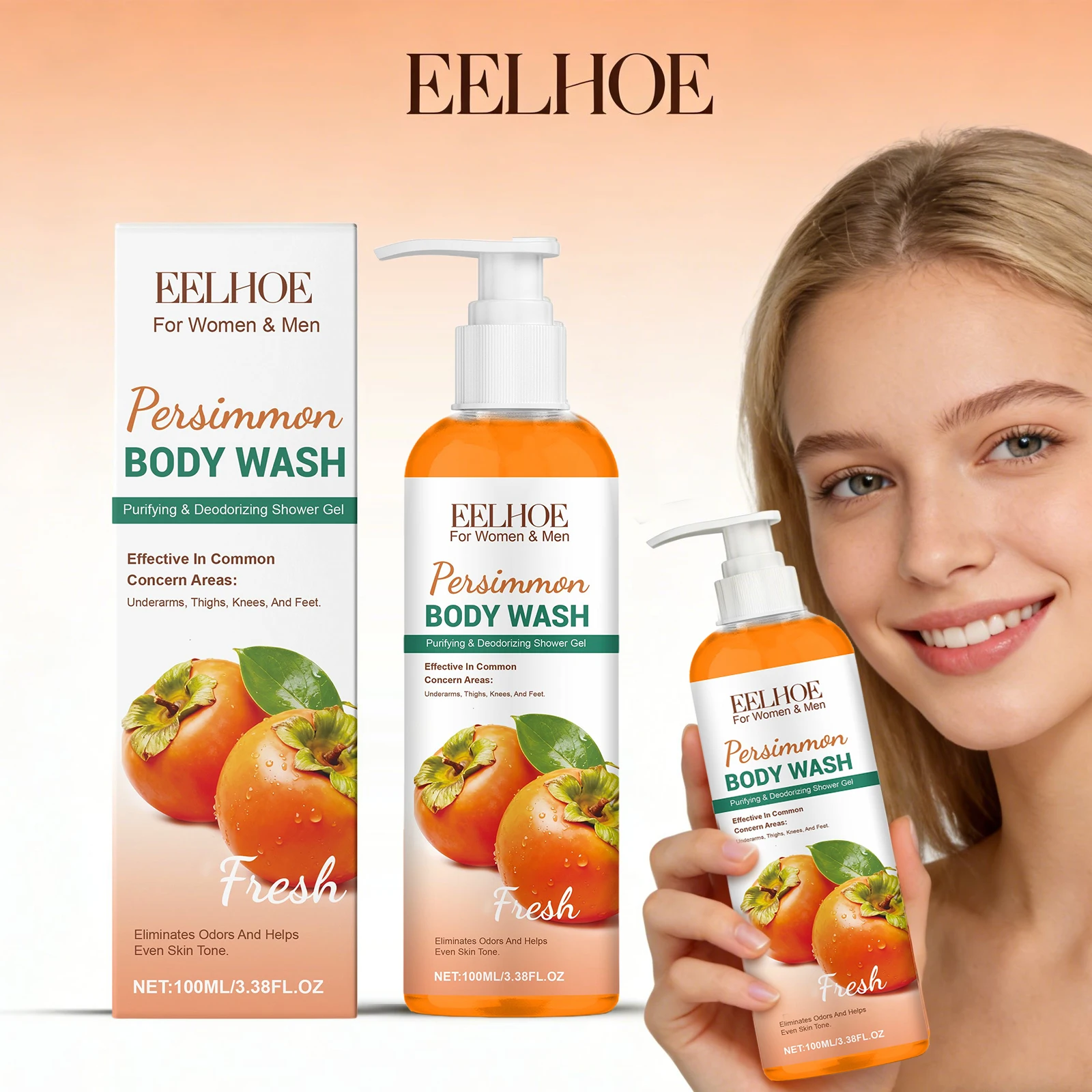 Persimmon Body Wash Eliminating Odor Exfoliating Long Lasting Moisturizing Refreshing Oil Control Smoothing Fragrance Shower Gel
Persimmon Body Wash Eliminating Odor Exfoliating Long Lasting Moisturizing Refreshing Oil Control Smoothing Fragrance Shower Gel