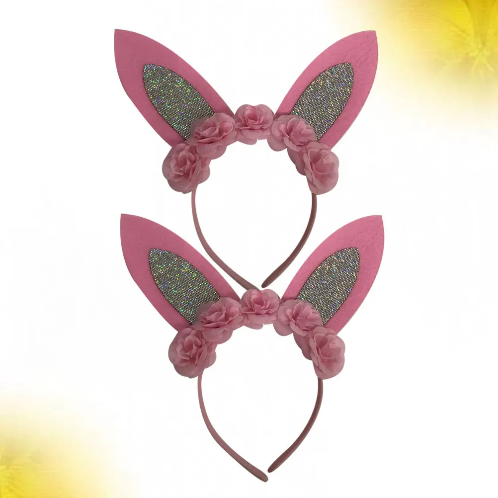 2 Pcs Bunny Ear Headband Party Supplies Headgear Hair Hoops Easter Rabbit Headbands
2 Pcs Bunny Ear Headband Party Supplies Headgear Hair Hoops Easter Rabbit Headbands