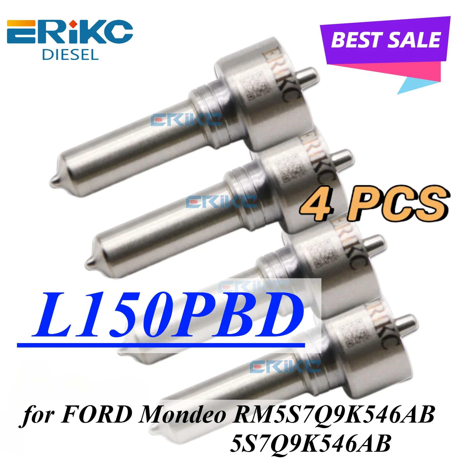 4PCS L150PBD Common Rail Injector Nozzle L150 PBD L150PRD for FORD Mondeo EJBR00601D RM5S7Q9K546AB 5S7Q9K546AB
4PCS L150PBD Common Rail Injector Nozzle L150 PBD L150PRD for FORD Mondeo EJBR00601D RM5S7Q9K546AB 5S7Q9K546AB