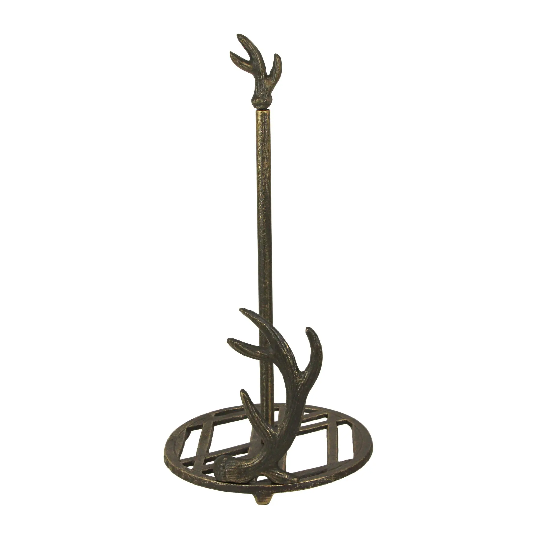 Rustic Cast Iron Deer Antler Paper Towel Holder 14 Inch Cabin Kitchen Decor
Rustic Cast Iron Deer Antler Paper Towel Holder 14 Inch Cabin Kitchen Decor