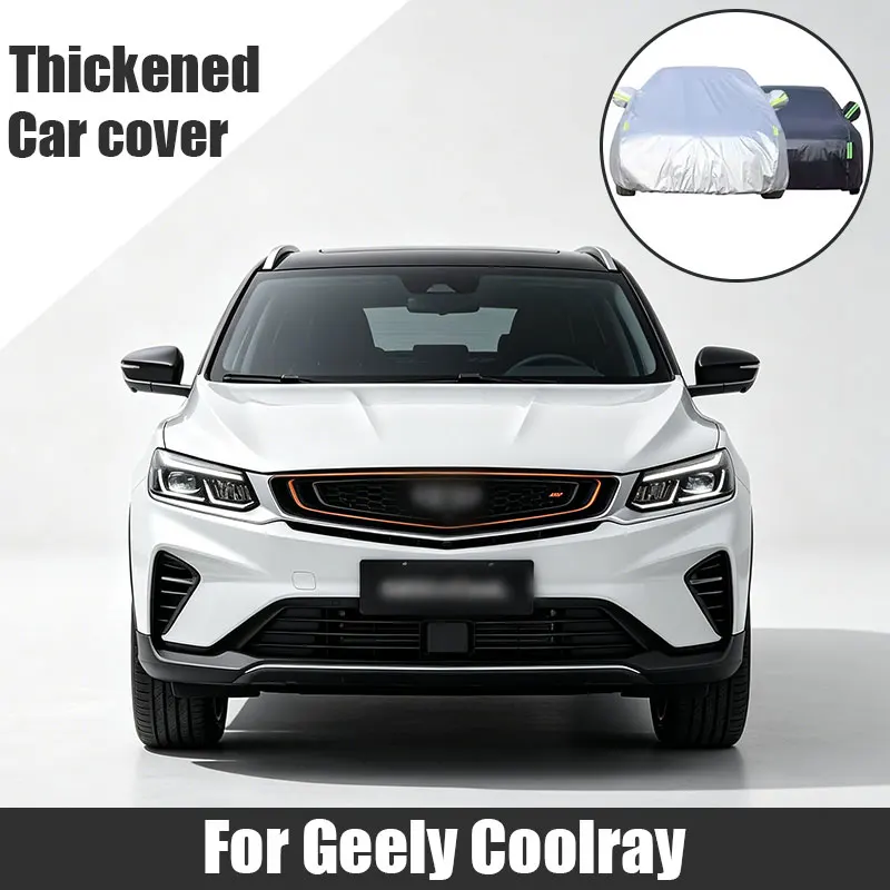 For Geely Coolray Full Car Cover Side Zipper Design Waterproof Dustproof Sun Protection Outdoor Vehicle Cover
For Geely Coolray Full Car Cover Side Zipper Design Waterproof Dustproof Sun Protection Outdoor Vehicle Cover