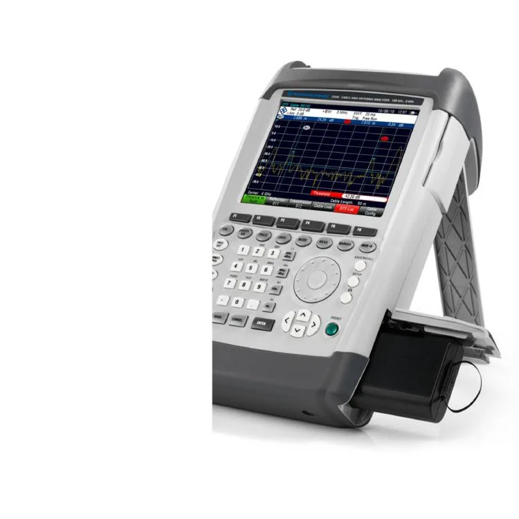 R&S ZVH 8 100 kHz to 3.6 GHz/8 GHz Handheld Cable and Antenna Analyzer Rohde-Schwarz
R&S ZVH 8 100 kHz to 3.6 GHz/8 GHz Handheld Cable and Antenna Analyzer Rohde-Schwarz