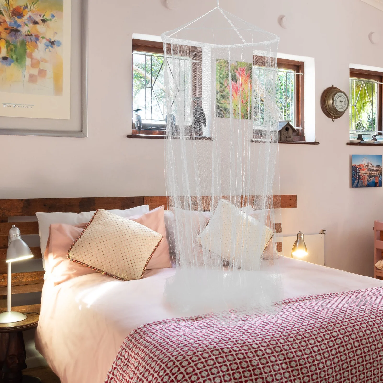 Round Mosquito Net Lightweight Polyester Ceiling Bed Canopy Insect Netting Reusable Easy Install Kids Friendly Gift
Round Mosquito Net Lightweight Polyester Ceiling Bed Canopy Insect Netting Reusable Easy Install Kids Friendly Gift