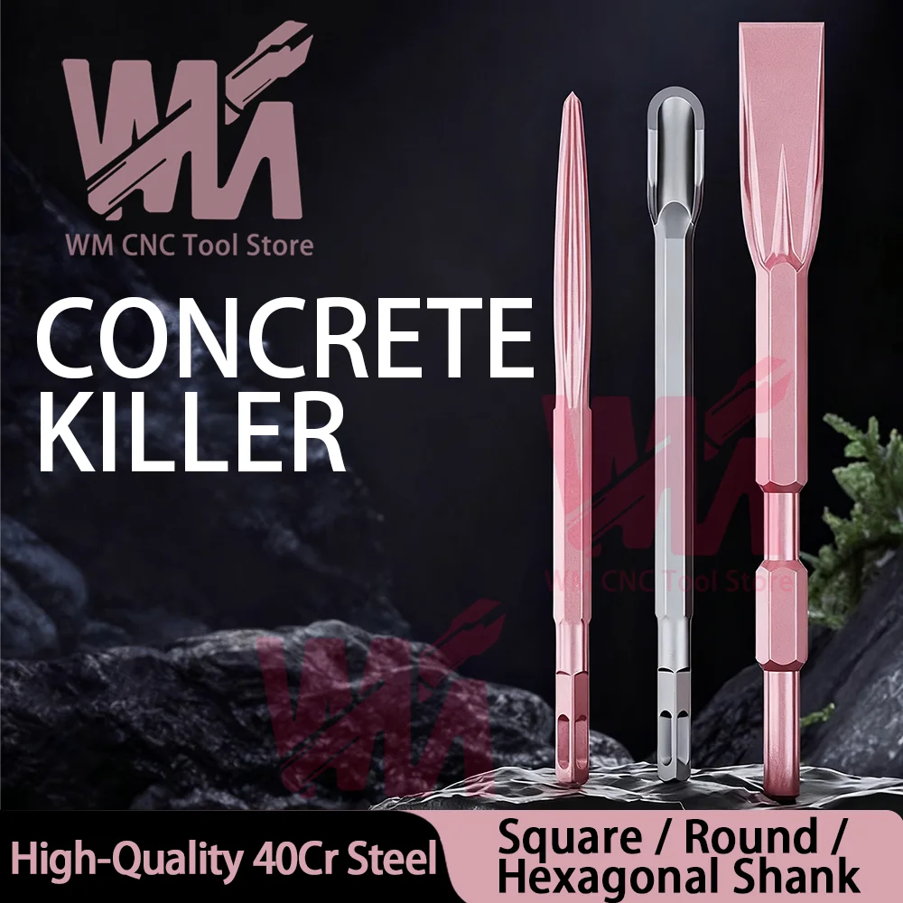 Impact drill, ultra-thin flat chisel, chisel, electric pick head, shovel, chisel, slot, penetrate wall
Impact drill, ultra-thin flat chisel, chisel, electric pick head, shovel, chisel, slot, penetrate wall