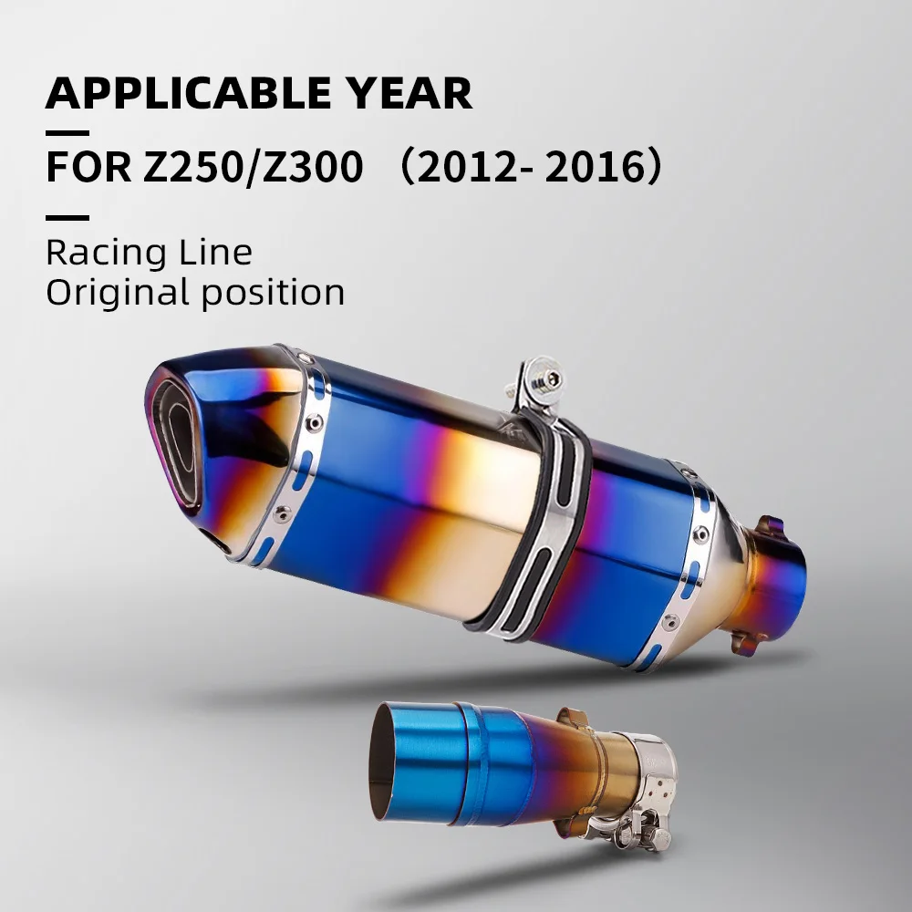 For Z250 z300 Motorcycle Exhaust middle pipe Connection muffler 2012-2016 link pipe
For Z250 z300 Motorcycle Exhaust middle pipe Connection muffler 2012-2016 link pipe