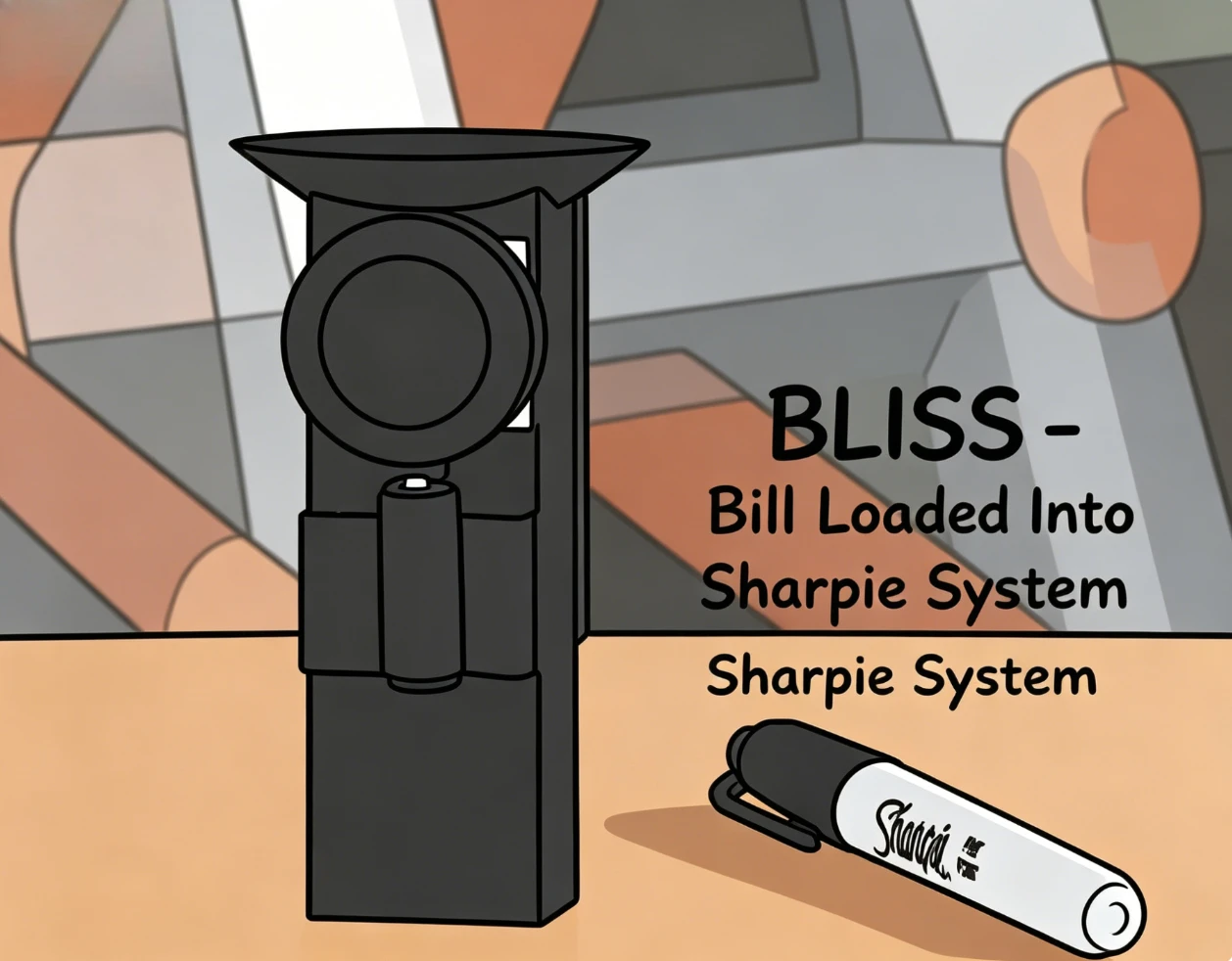BLISS Bill Magic Professional Loaded Sharpie System - Close-Up Illusion Gimmicks for Magicians Magia Props & Fun Money Tricks
BLISS Bill Magic Professional Loaded Sharpie System - Close-Up Illusion Gimmicks for Magicians Magia Props & Fun Money Tricks