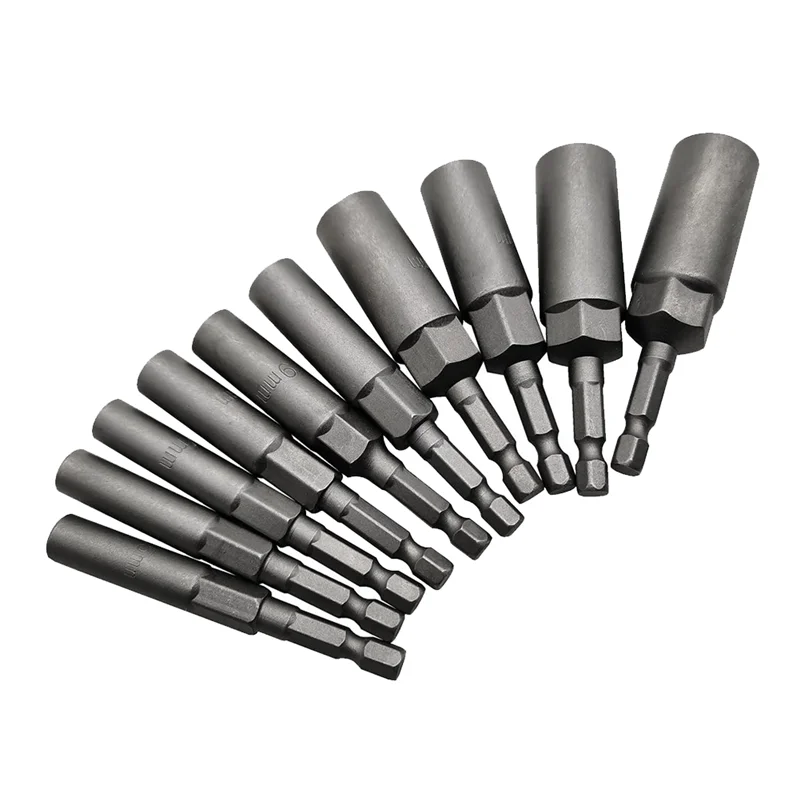 PORK-10Pcs Steel Socket Wrenchs Set Socket Wrenchs Set For Power Drills Impact Drivers Power Screwdriver Handle Tools
PORK-10Pcs Steel Socket Wrenchs Set Socket Wrenchs Set For Power Drills Impact Drivers Power Screwdriver Handle Tools