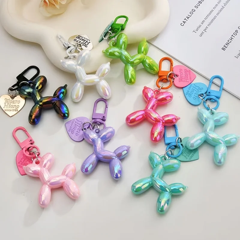 Candy Color Sweet DIY Resin Balloon Dog Keychain For Women Girls Animal Shaped Phone Chain Key Buckle Accessories Bag Pendant
Candy Color Sweet DIY Resin Balloon Dog Keychain For Women Girls Animal Shaped Phone Chain Key Buckle Accessories Bag Pendant