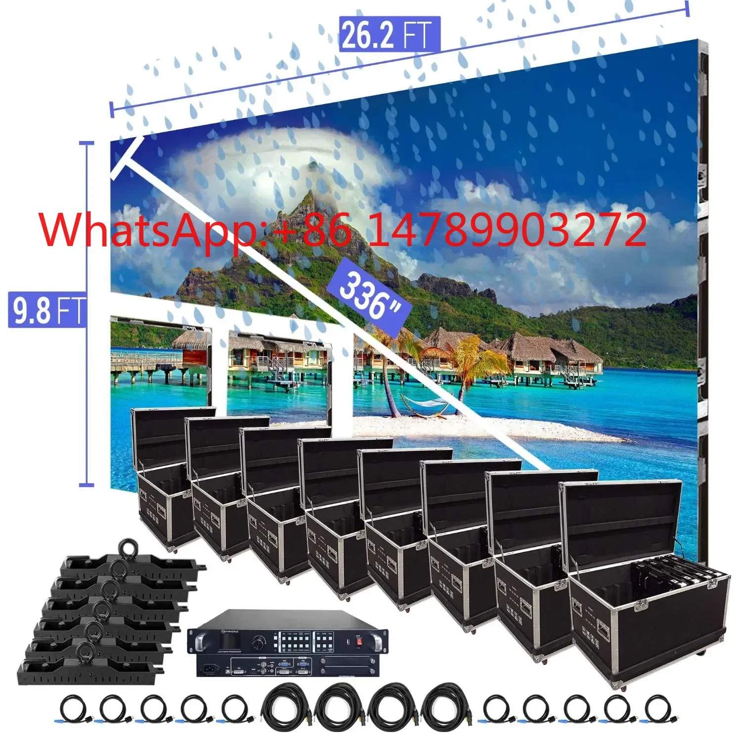 Shenzhen Technology Big Size Indoor Outdoor P5 P6 P8 P10 Advertising LED Display Screen for Rental
Shenzhen Technology Big Size Indoor Outdoor P5 P6 P8 P10 Advertising LED Display Screen for Rental