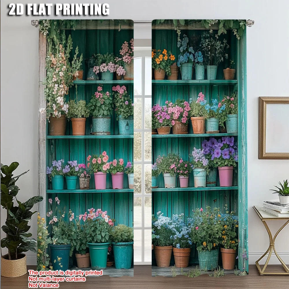 2pcs, Curtains Digital Printed 2D print Botanical Flower Machine Washable Fabric (without rod) Stuff Clearance Perfect for
2pcs, Curtains Digital Printed 2D print Botanical Flower Machine Washable Fabric (without rod) Stuff Clearance Perfect for