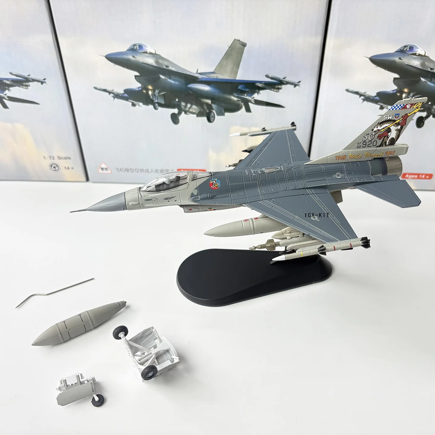 1/72 Scale U.S. F16C Fighter Jet Wild Weasel 50th Anniversary Edition F-16C Diecast Finished Military Plane Model Collection
1/72 Scale U.S. F16C Fighter Jet Wild Weasel 50th Anniversary Edition F-16C Diecast Finished Military Plane Model Collection