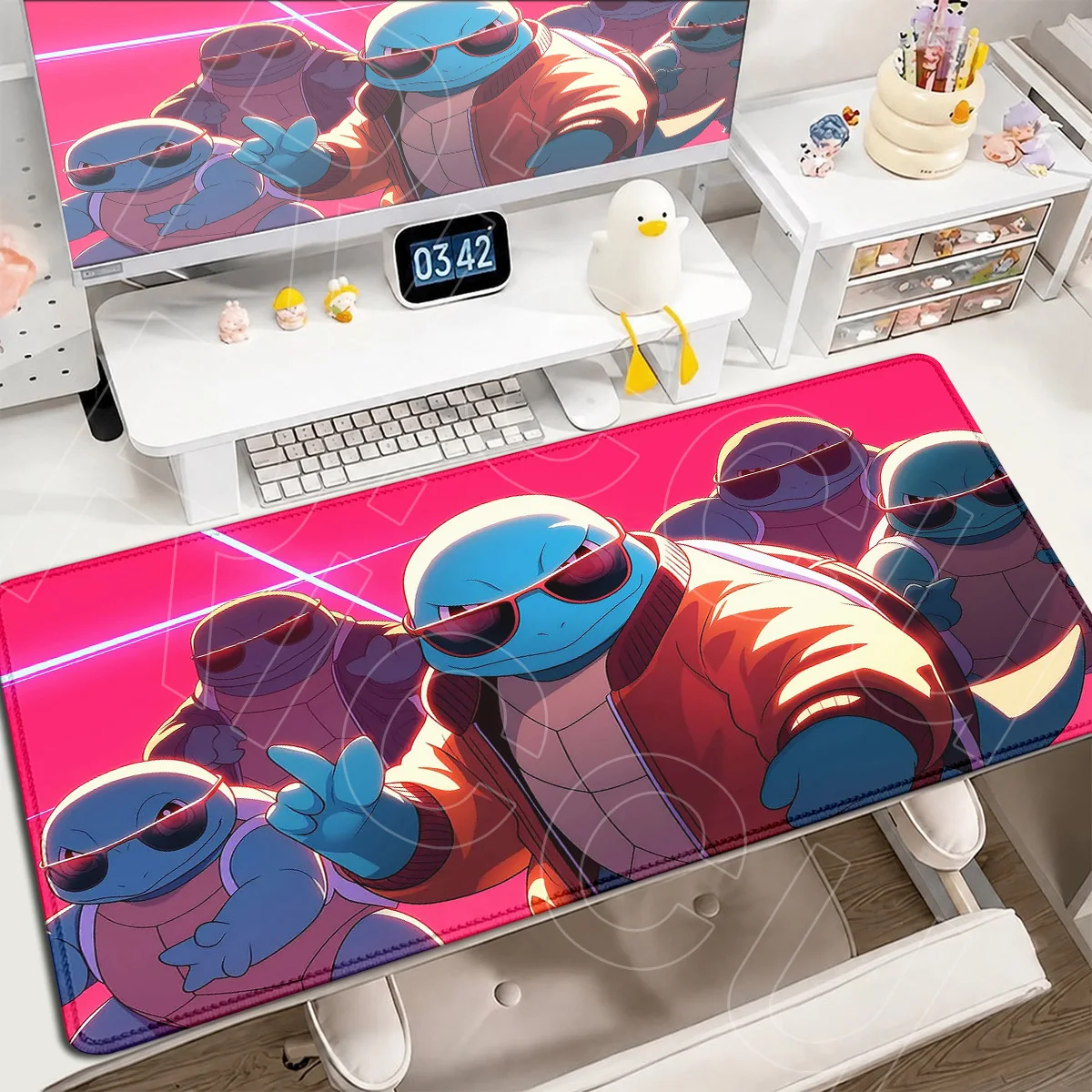 XXL Gaming Laptop Office Convenient Mousepad HD Printing squirtle Anime Desk Carpet Large Lock Edge Pokemon PC Keyboard Tablemat
XXL Gaming Laptop Office Convenient Mousepad HD Printing squirtle Anime Desk Carpet Large Lock Edge Pokemon PC Keyboard Tablemat
