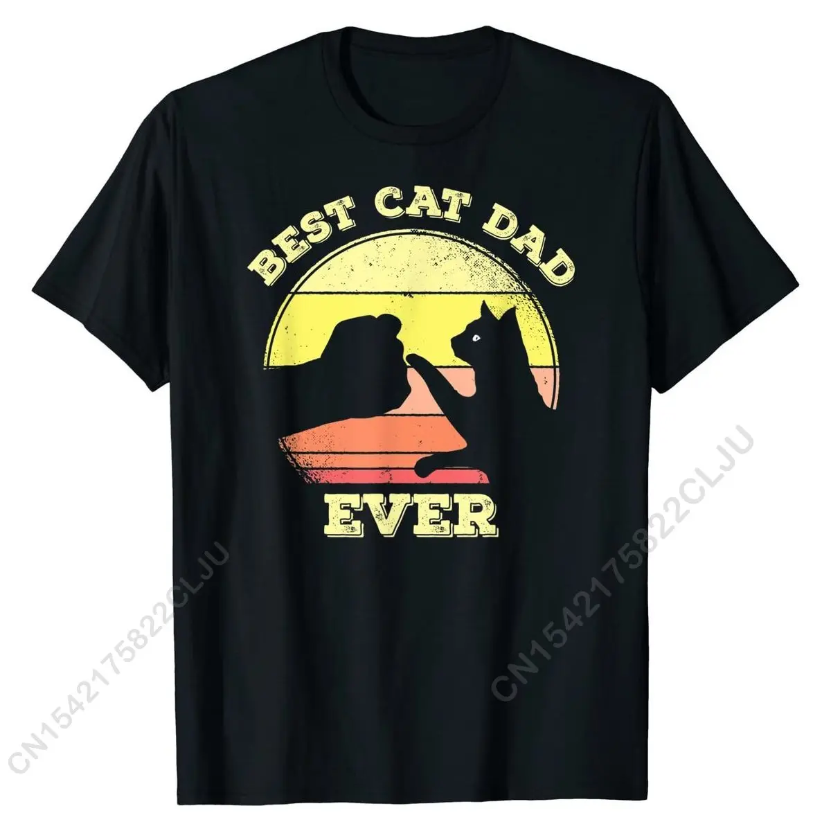 Best Cat Dad Ever Funny Cat Lover Gift For Men T-Shirt Custom Top T-shirts Prevailing Tops Shirts Cotton Mens Family
Best Cat Dad Ever Funny Cat Lover Gift For Men T-Shirt Custom Top T-shirts Prevailing Tops Shirts Cotton Mens Family