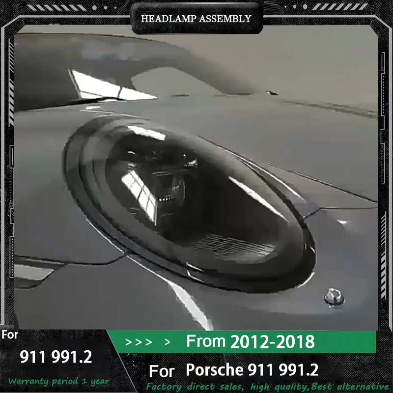 Новый автомобильный фонарь для Porsche 911 991.2 2012-2018, обновленный передний фонарь в сборе, передний фонарь 992 GT3rs, светодиодные фары для Porsche
Новый автомобильный фонарь для Porsche 911 991.2 2012-2018, обновленный передний фонарь в сборе, передний фонарь 992 GT3rs, светодиодные фары для Porsche