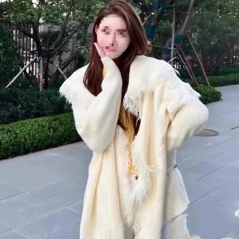 Горячая осень-зима, новая женская одежда больших размеров, вязаный кардиган в стиле ретро, повседневная свободная модная универсальная вязаная куртка
Горячая осень-зима, новая женская одежда больших размеров, вязаный кардиган в стиле ретро, повседневная свободная модная универсальная вязаная куртка