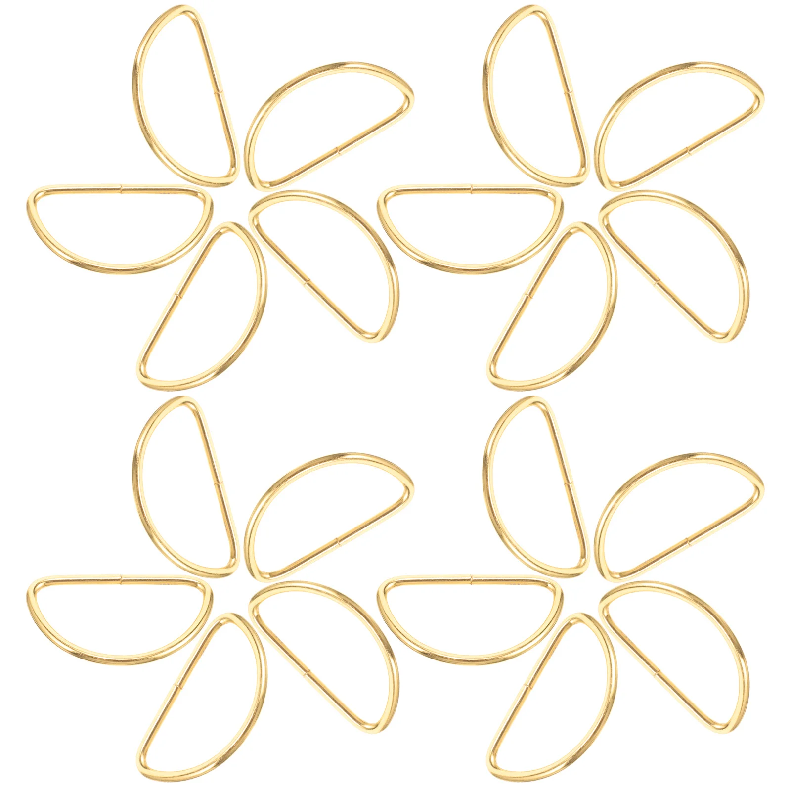 20Pcs D Buckle Metal Durable Adjustable Bag Strap Buckles for Backpack Belt Webbing Accessories Multipurpose Semi-Circular D
20Pcs D Buckle Metal Durable Adjustable Bag Strap Buckles for Backpack Belt Webbing Accessories Multipurpose Semi-Circular D