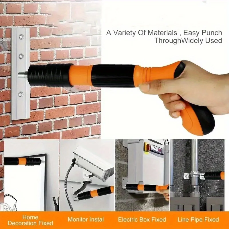 1pc All-Steel Nail Gun, Nail Gun, Silencer Nailer, Decoration Fixed Nail Gun Ceiling Artifact
1pc All-Steel Nail Gun, Nail Gun, Silencer Nailer, Decoration Fixed Nail Gun Ceiling Artifact