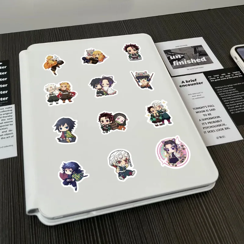 120PCS New Anime Demon Slayers Series Sticker Cartoon Character Exquisite Creativity DIY Q Version Sticker Boys and Girls Gift
120PCS New Anime Demon Slayers Series Sticker Cartoon Character Exquisite Creativity DIY Q Version Sticker Boys and Girls Gift