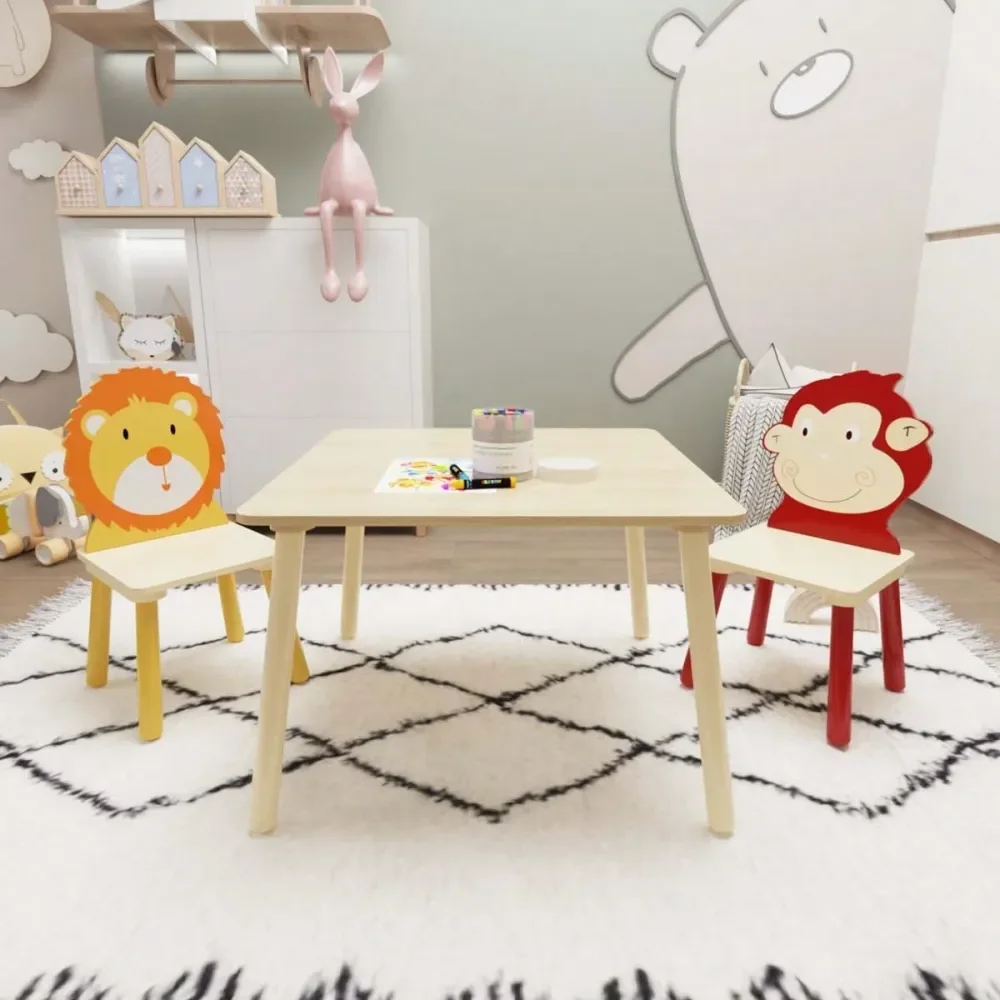 Kids' Tables And Chairs Escritorio Para NiñosKids Table And 2 Chairs Set, 3 Pieces Toddler Table And Chair Set, Wooden Activity
Kids' Tables And Chairs Escritorio Para NiñosKids Table And 2 Chairs Set, 3 Pieces Toddler Table And Chair Set, Wooden Activity
