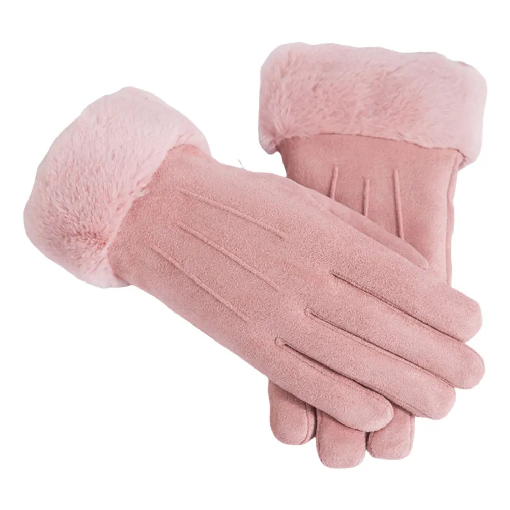 1Pair Warm Ski Gloves Girl Winter Outdoor Suede Fabric Gloves Windproof Touch Screen Cycling Camping Comfortable Wristband
1Pair Warm Ski Gloves Girl Winter Outdoor Suede Fabric Gloves Windproof Touch Screen Cycling Camping Comfortable Wristband