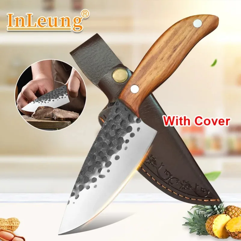 Hand Forged Stainless Steel Boning Knife Meat Cleaver Chef's Knife Household Fruit Paring BBQ Knife Multifunction Kitchen Knife
Hand Forged Stainless Steel Boning Knife Meat Cleaver Chef's Knife Household Fruit Paring BBQ Knife Multifunction Kitchen Knife