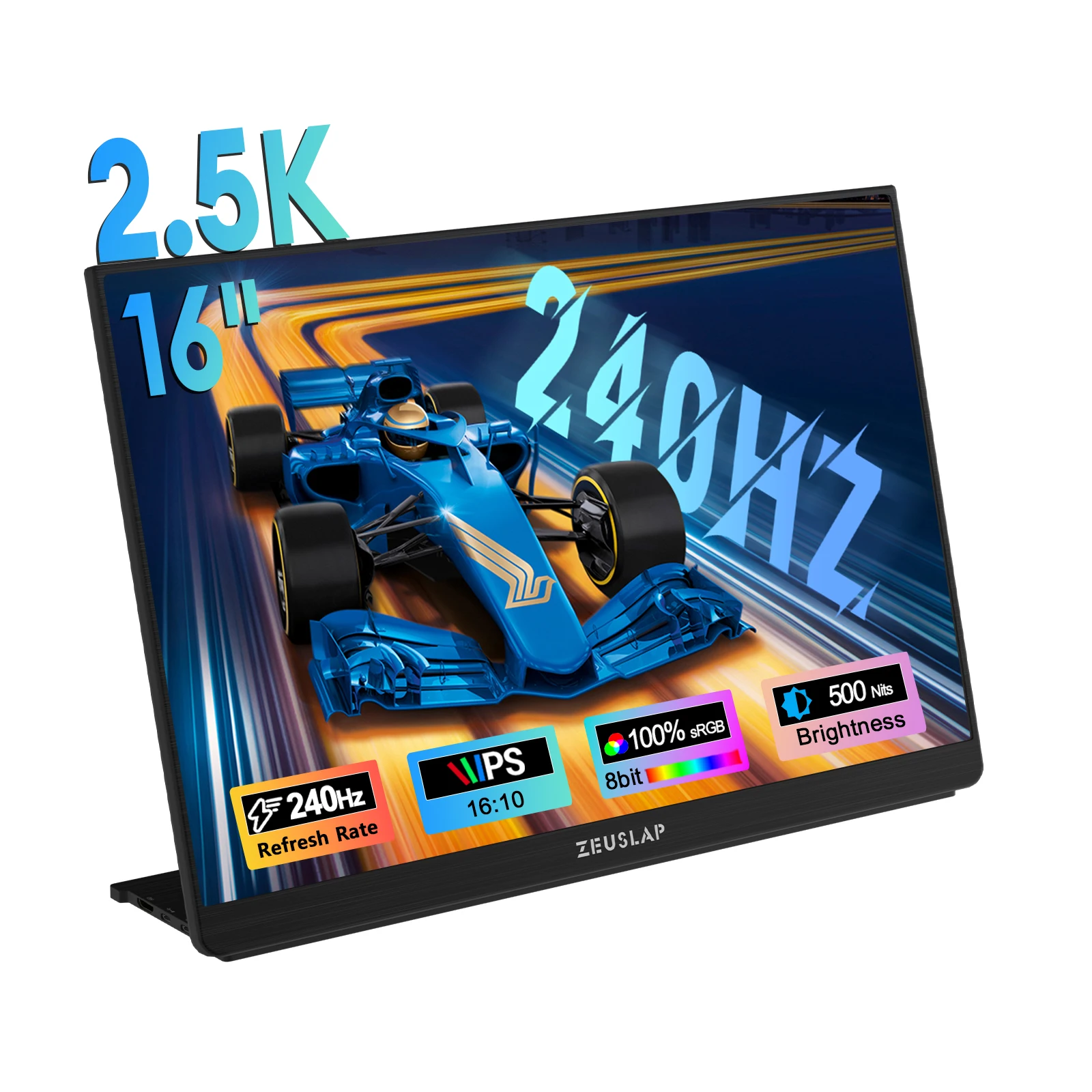 Портативный монитор ZEUSLAP 16 дюймов, 240 Гц QHD для коммутатора 2, готовый к использованию, Type-C 240 Гц, 100% sRGB, 500 нит HDR, HDMI, 120 Гц, второй экран ПК
Портативный монитор ZEUSLAP 16 дюймов, 240 Гц QHD для коммутатора 2, готовый к использованию, Type-C 240 Гц, 100% sRGB, 500 нит HDR, HDMI, 120 Гц, второй экран ПК