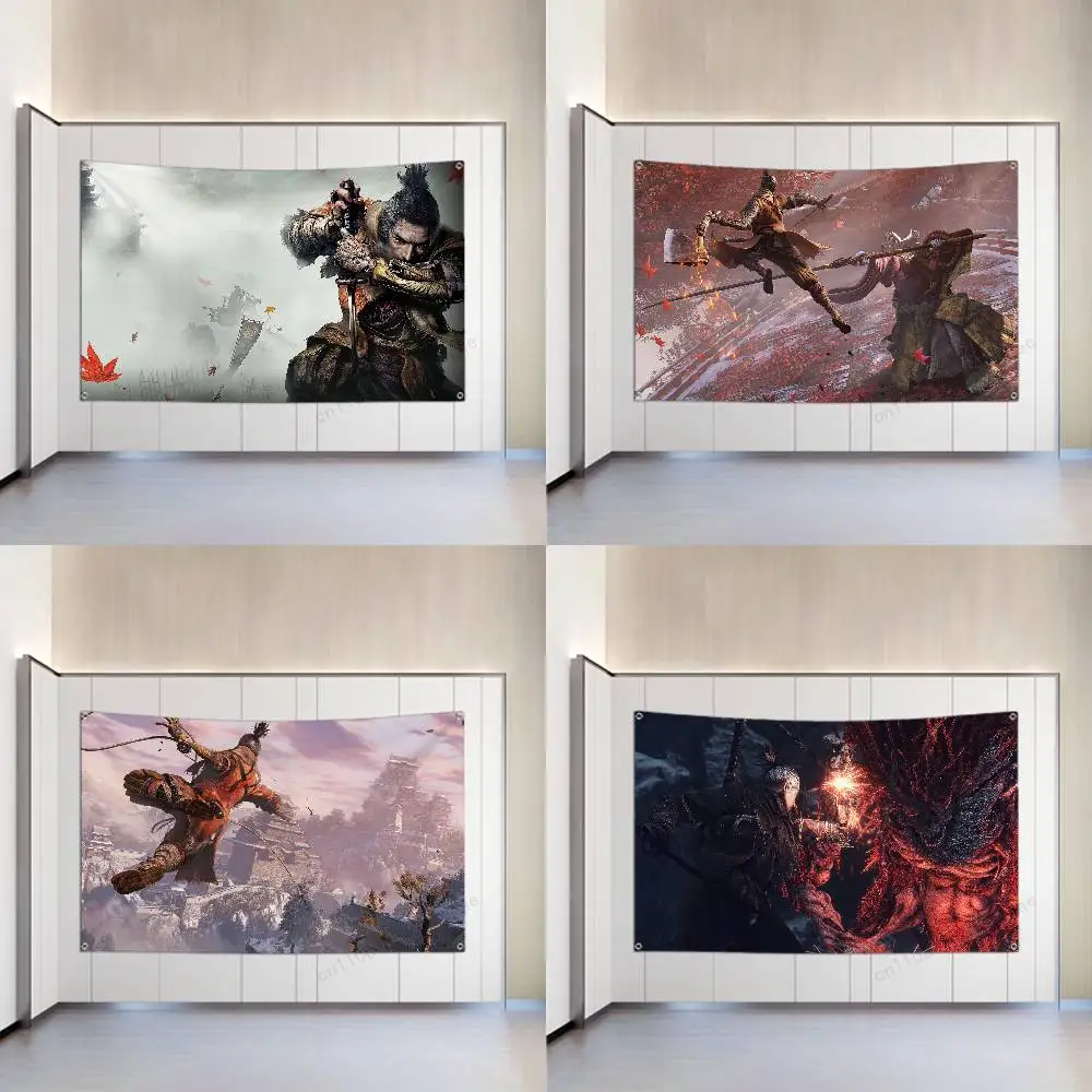 Cool S-Sekiro Game For 50X70cm 60X90cm 80X120cm 100X150cm 150X200cm Wall Decorate Banner Tapestry Flag
Cool S-Sekiro Game For 50X70cm 60X90cm 80X120cm 100X150cm 150X200cm Wall Decorate Banner Tapestry Flag