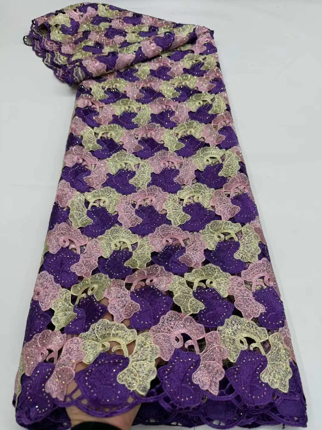 African Cord Guipure Lace Fabric 2026 French Asoebi Chantilly Water Soluble wiht stonesLace Fabric High Quality For Party Dress.
African Cord Guipure Lace Fabric 2026 French Asoebi Chantilly Water Soluble wiht stonesLace Fabric High Quality For Party Dress.