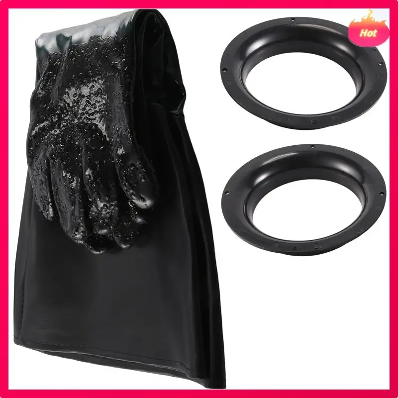 ABYP 1 пара прочных резиновых пескоструйных перчаток 60 см сверхмощные рабочие защитные перчатки для пескоструйной обработки для пескоструйной машины Cabine 
ABYP 1 пара прочных резиновых пескоструйных перчаток 60 см сверхмощные рабочие защитные перчатки для пескоструйной обработки для пескоструйной машины Cabine