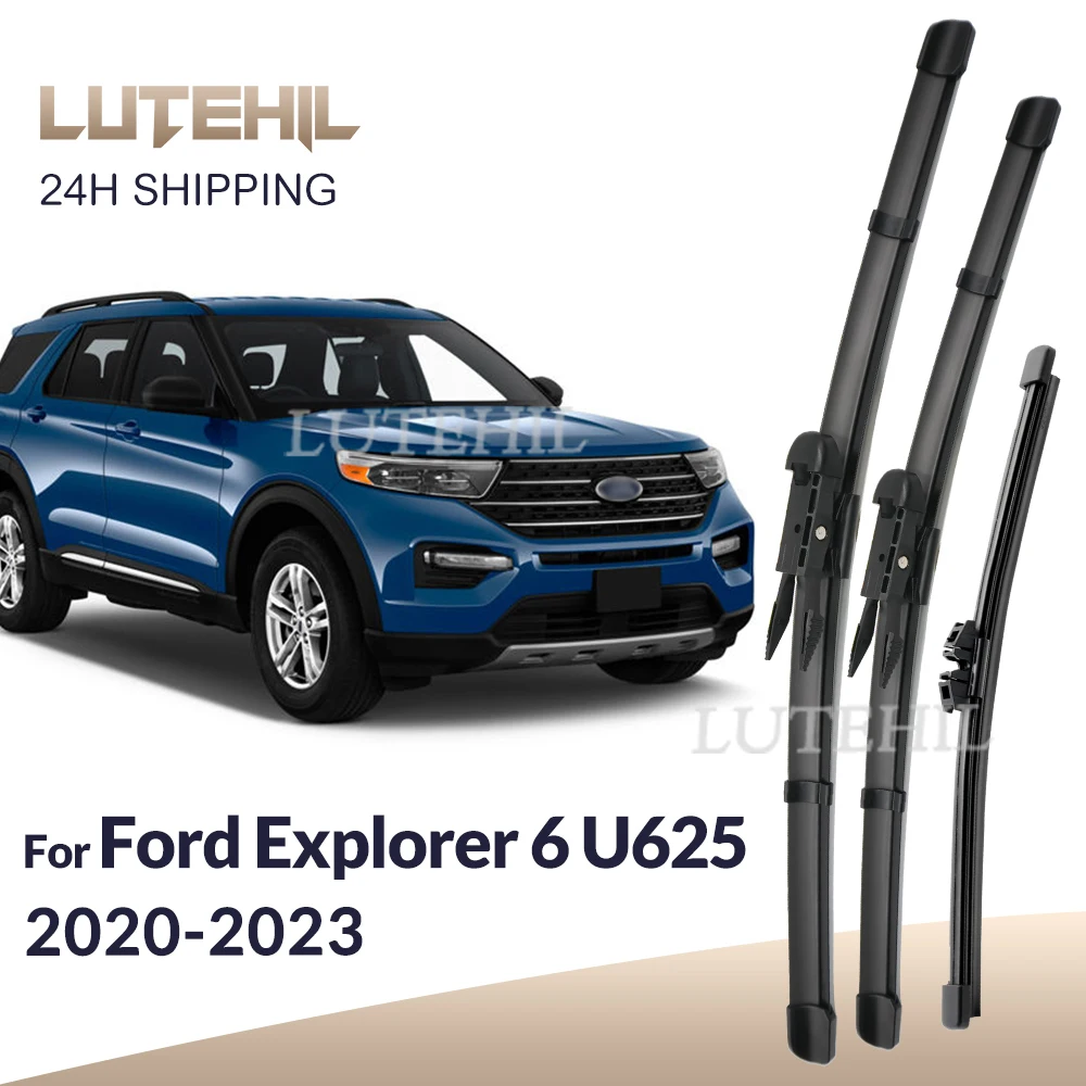 Wiper Front & Rear Wiper Blades Set For Ford Explorer 6 U625 2020 - 2023 2021 2022 Windshield Windscreen Window 26"+22"+11"
Wiper Front & Rear Wiper Blades Set For Ford Explorer 6 U625 2020 - 2023 2021 2022 Windshield Windscreen Window 26"+22"+11"