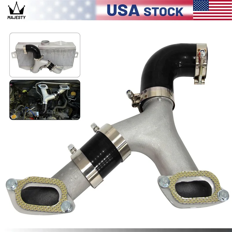 Upgrade Intercooler Y-Pipe + Black Couplers Fits for 02-07 Subaru Impreza WRX/STI
Upgrade Intercooler Y-Pipe + Black Couplers Fits for 02-07 Subaru Impreza WRX/STI
