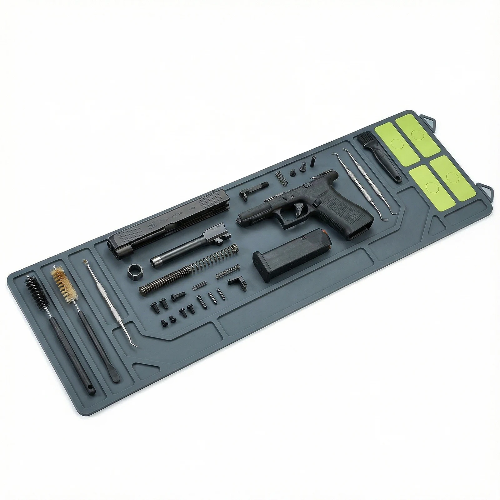 Коврик для чистки оружия 36x10 дюймов, очень большой магнитный коврик для пистолетов и ружей (серый)
Коврик для чистки оружия 36x10 дюймов, очень большой магнитный коврик для пистолетов и ружей (серый)