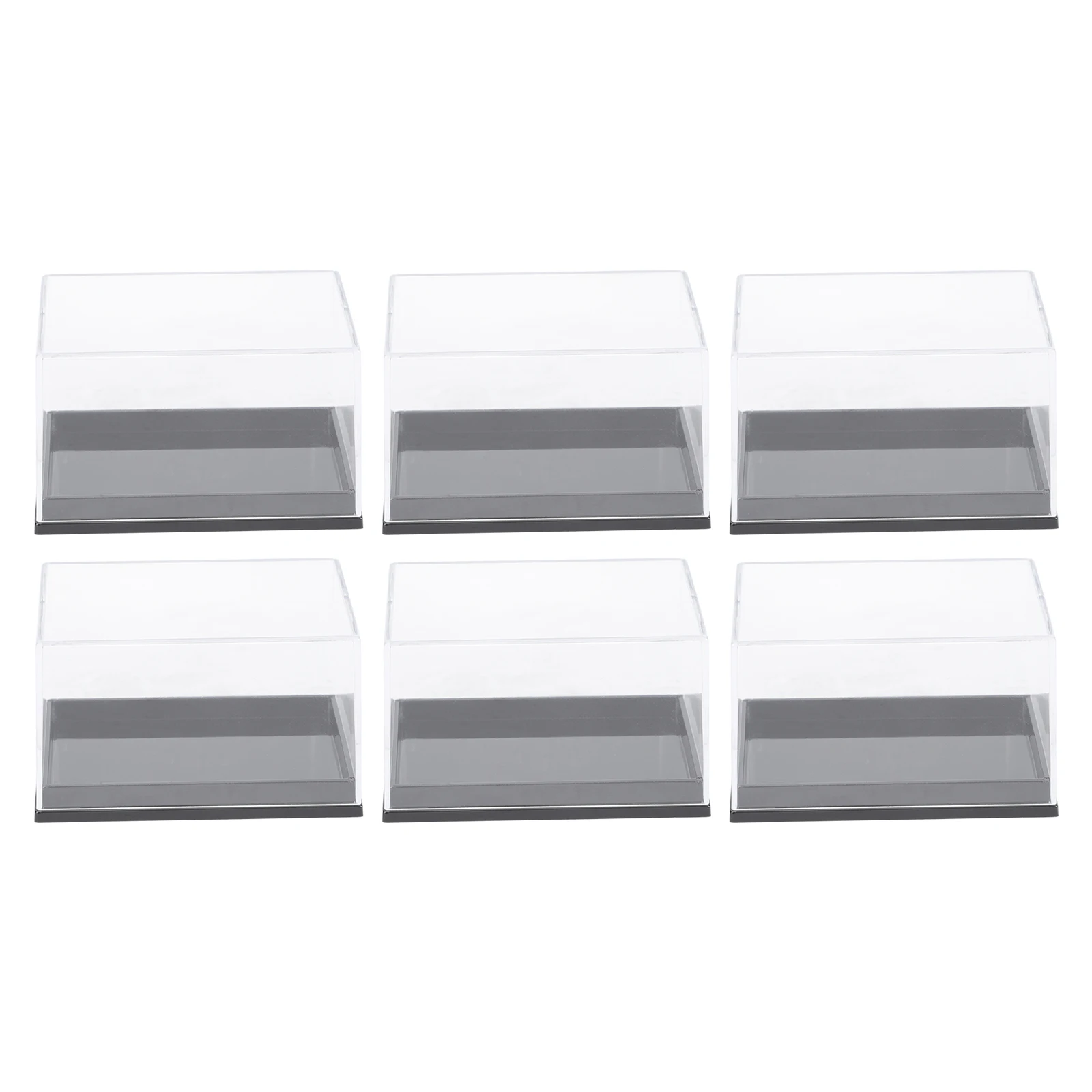 6pcs Mineral Specimen Display Box Transparent Plastic Storage Case for Rock Collection Gift Packaging Container
6pcs Mineral Specimen Display Box Transparent Plastic Storage Case for Rock Collection Gift Packaging Container