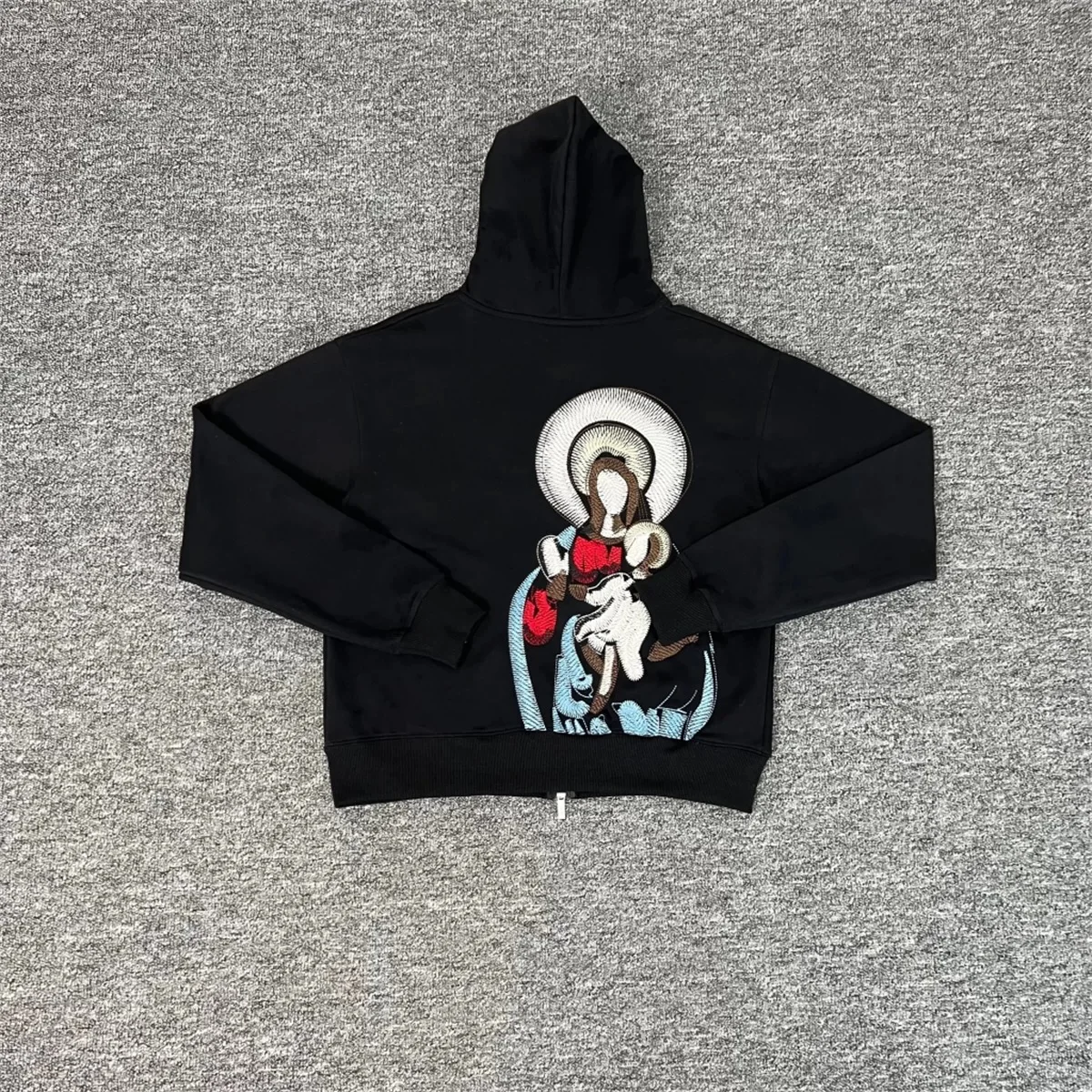 Heavy Embroidery Zip up Hoodie Jacket Derschutze Awakening V2 Cotton Casual Sweatshirt for Men Autumn Season Non-Shrinkable
Heavy Embroidery Zip up Hoodie Jacket Derschutze Awakening V2 Cotton Casual Sweatshirt for Men Autumn Season Non-Shrinkable