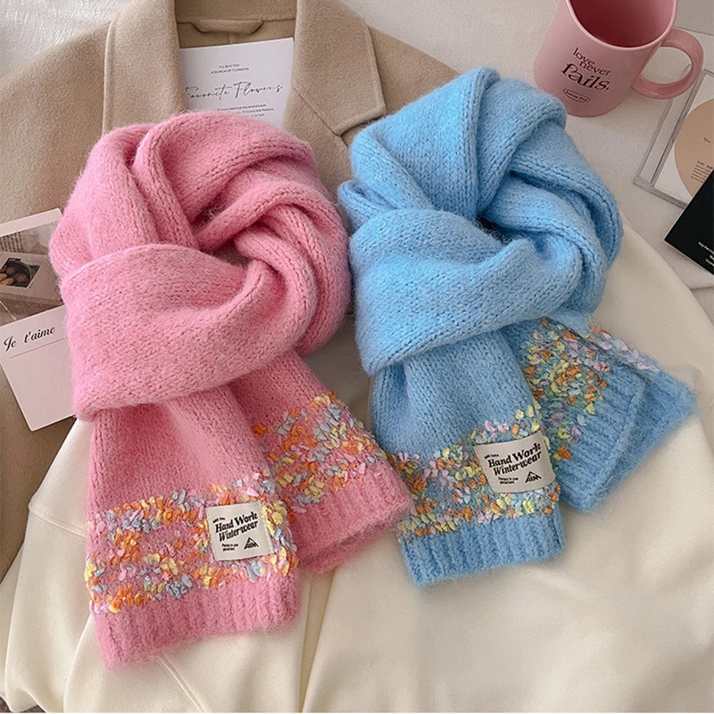 Fashion Pea Yarn Knit Wool Blends Scarf Winter Soft Warm Neckerchief Women Girls Cute Muffler Shawl
Fashion Pea Yarn Knit Wool Blends Scarf Winter Soft Warm Neckerchief Women Girls Cute Muffler Shawl
