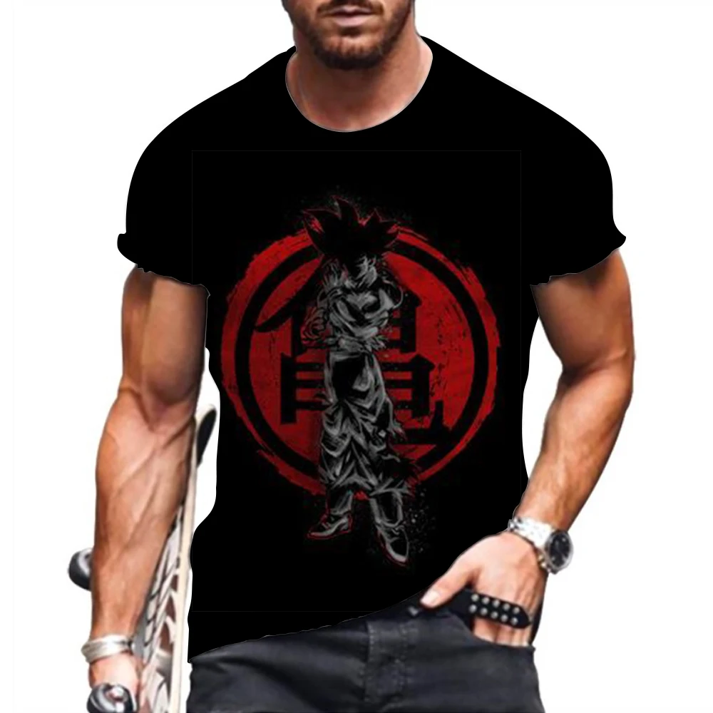 Goku New Dragon Ball Z T Shirts Essentials Men's T-shirt Tops Children's High Quality Clothing Vegeta Streetwear Fashion Hip Hop
Goku New Dragon Ball Z T Shirts Essentials Men's T-shirt Tops Children's High Quality Clothing Vegeta Streetwear Fashion Hip Hop