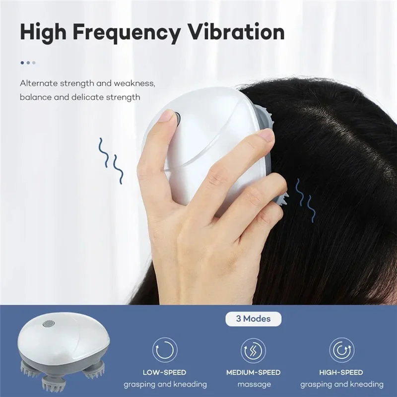 A78U-Electric Scalp Head Massager Red Light Therapy Antistress Relax Body Massage Remove Muscle Tension Tiredness
A78U-Electric Scalp Head Massager Red Light Therapy Antistress Relax Body Massage Remove Muscle Tension Tiredness