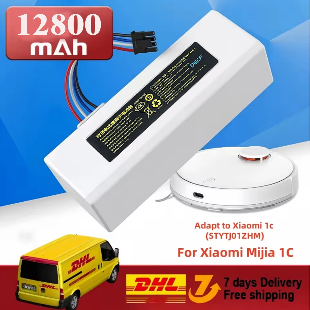 14.4V 12800Mah P1904-4S2P-MM Xiaomi Mi Jia 1C STYTJ01ZHM Robot Vacuum Cleaner Accessories Original Part
14.4V 12800Mah P1904-4S2P-MM Xiaomi Mi Jia 1C STYTJ01ZHM Robot Vacuum Cleaner Accessories Original Part