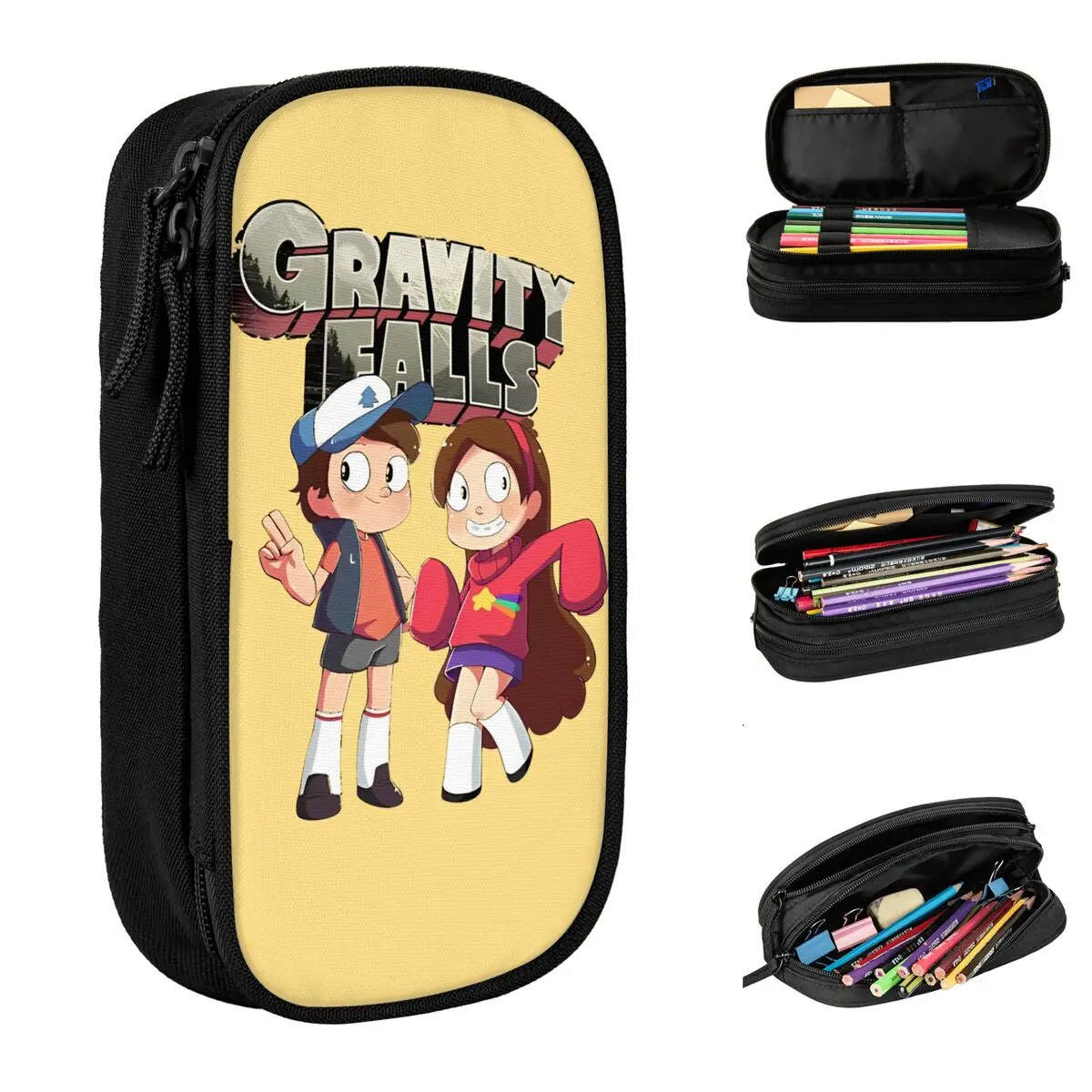 Веселый мультяшный гравитационный пенал Dipper Mabel Pines пеналы коробка для ручек для студентов сумки большой емкости офисные канцелярские принадлежности на молнии
Веселый мультяшный гравитационный пенал Dipper Mabel Pines пеналы коробка для ручек для студентов сумки большой емкости офисные канцелярские принадлежности на молнии